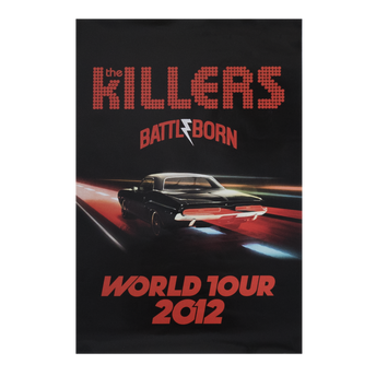 The Killers 2012 World Tour Poster
