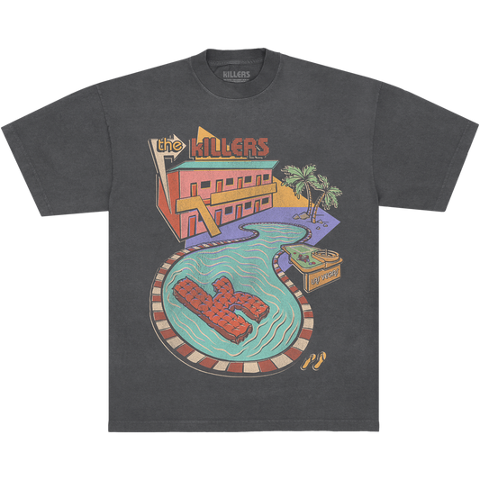 SUMMER POOL TEE - PEPPER
