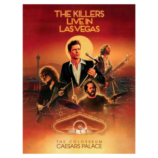 LIVE IN VEGAS BRIGHT LIGHTS POSTER