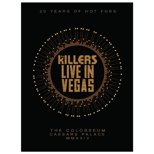 LIVE IN VEGAS BULBS POSTER