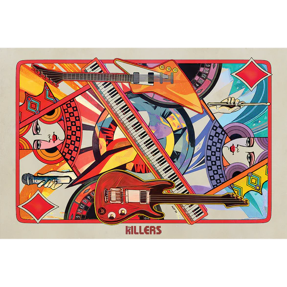 REBEL DIAMONDS POSTER – The Killers MT