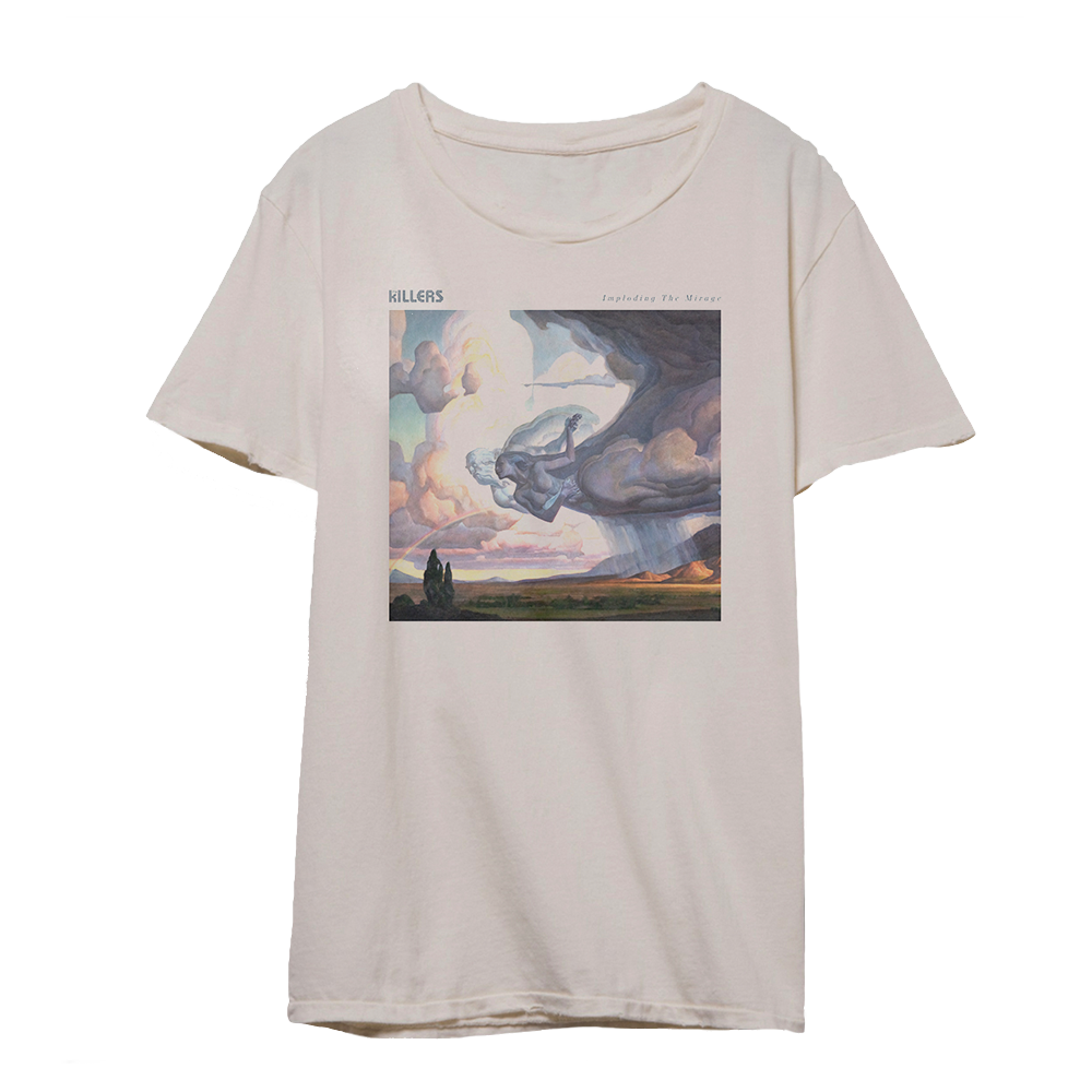 Imploding the Mirage Cover Art T-Shirt (Beige)