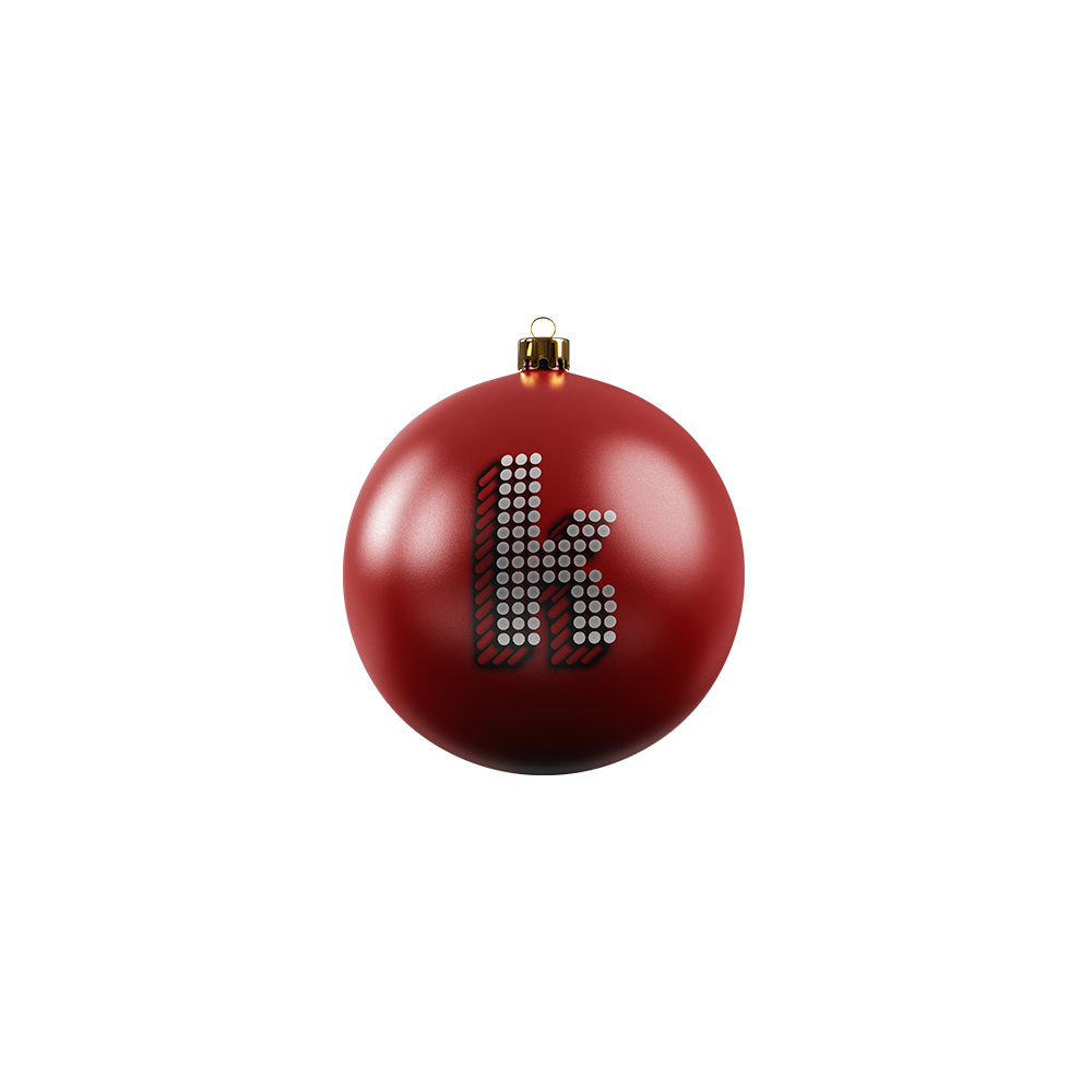 Red Logo Christmas Ornament