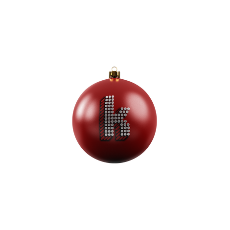 Red Logo Christmas Ornament